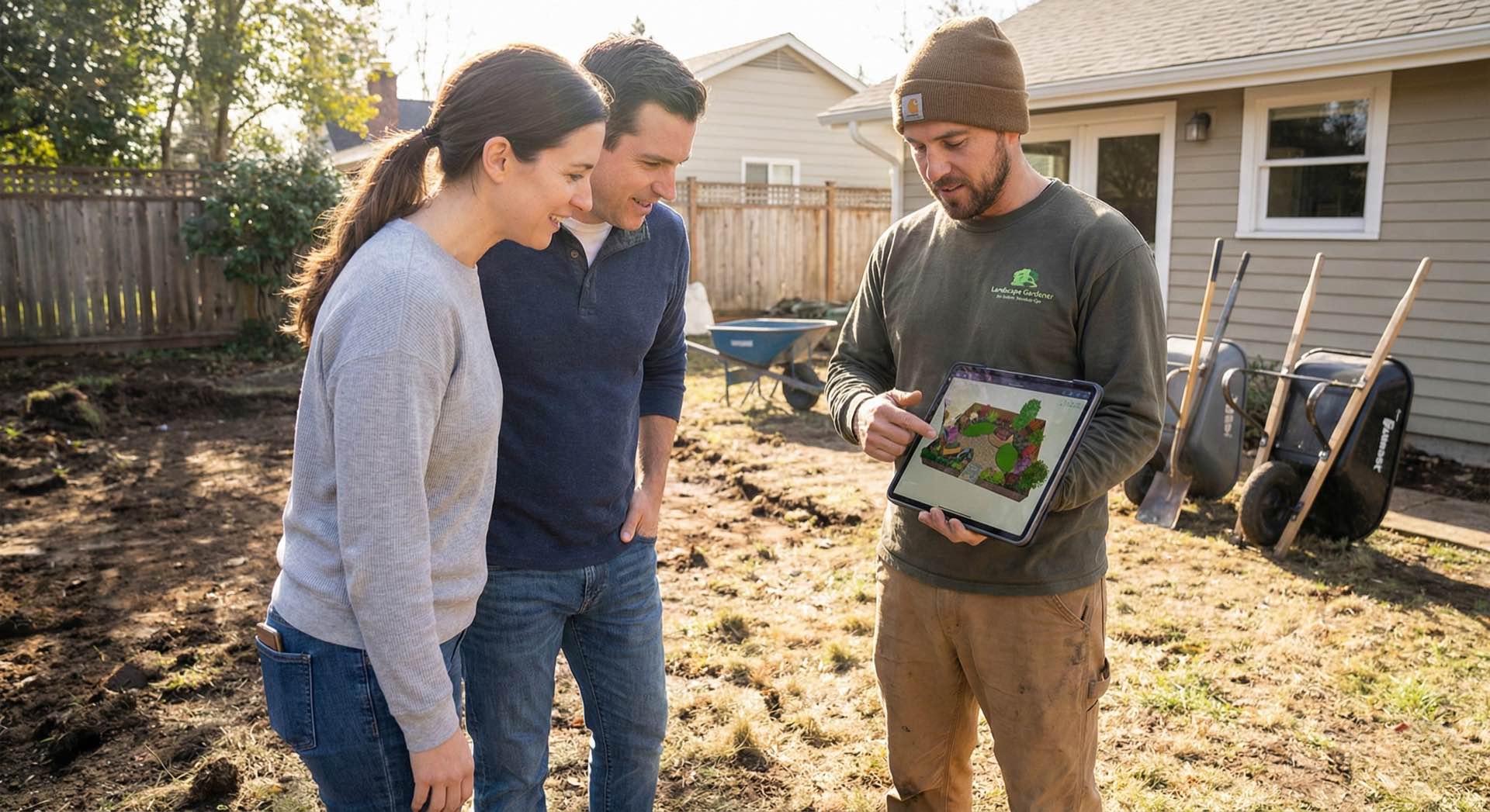 Gartenplanung 3D Visualisierung